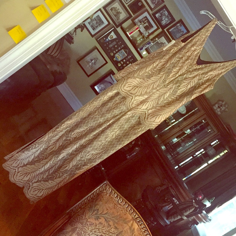 Gold Evening Dress